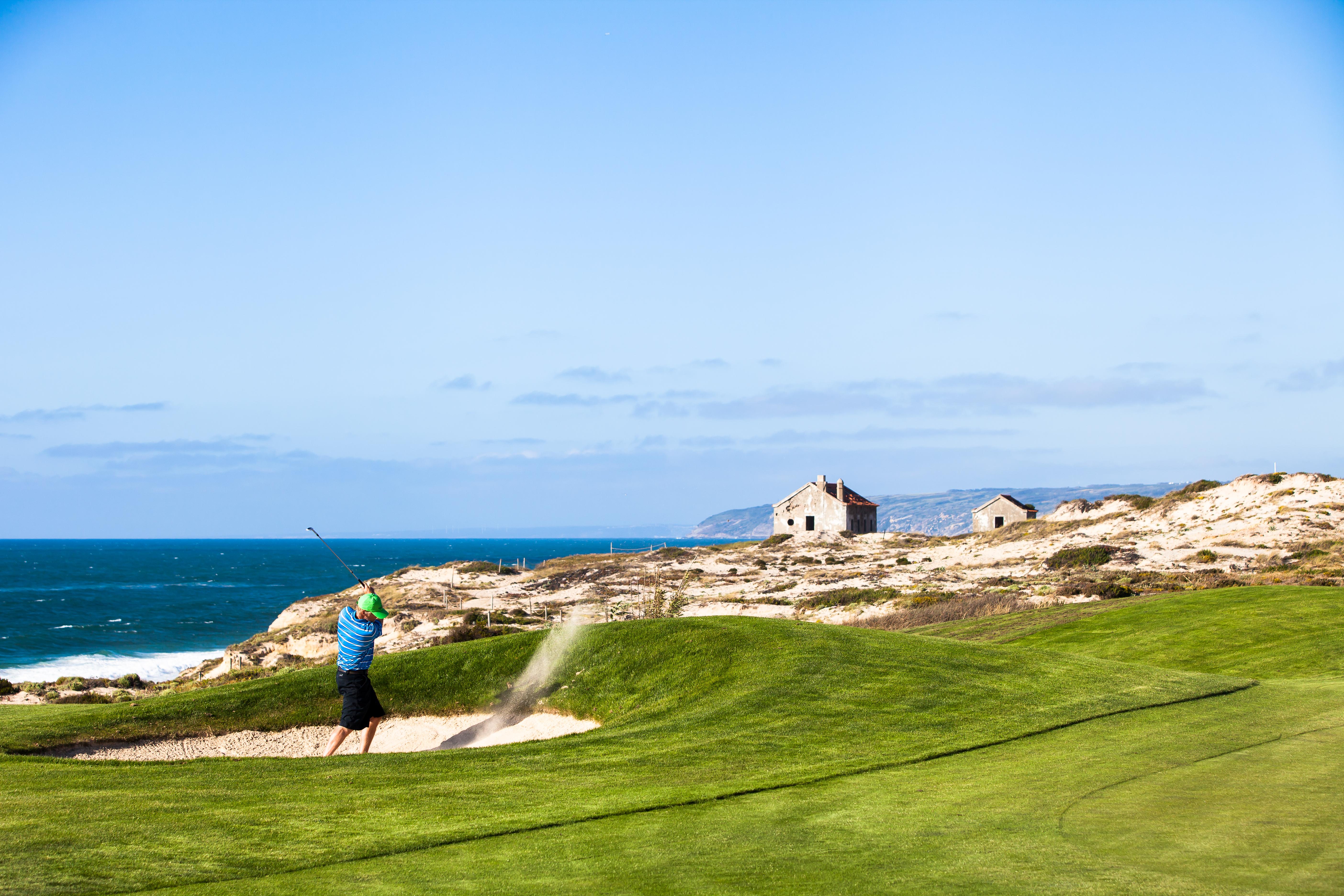 Praia D'El Rey Marriott Golf & Beach Resort Praia del Rei Exterior foto Golf course at the Inn at Spanish Bay